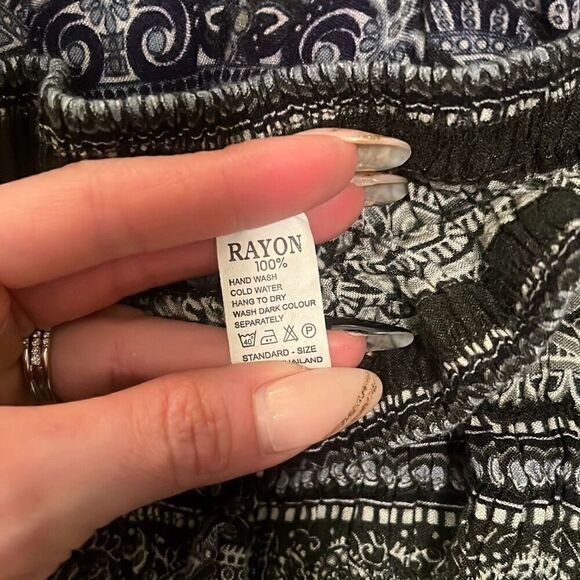 Women's Vintage Halter Smocked Handkerchief Sundress - Picture 7 of 7